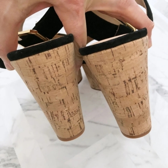 VERONICA BEARD Hurley Leopard-Print Platform Wedge Sandals - Picture 3 of 8